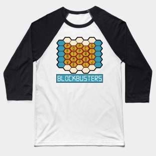 Retro 80s Blockbusters TV Quiz Show Baseball T-Shirt